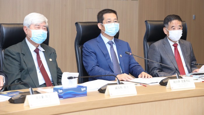 The delegation was led by Prof. Zhao Xiaojin (centre).
