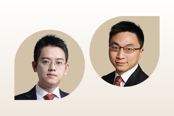 香港可持續技術基金會主席王秉中先生(左)與香港可持續技術基金會會計及金融教授陸海天教授