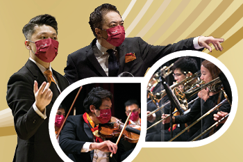 理大校友樂隊音樂會由四位才華橫溢的校友演出，包括（右起）陳天翺、劉紫君、趙嘉愉、黃尚達。