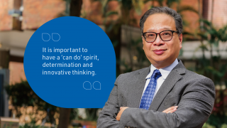 A conversation with Vice President (Campus Development and Facilities) Mr Simon Wong - Paving the way for a smart, vibrant campus