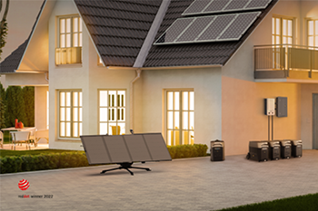 EcoFlow的太陽能板系統曾榮獲德國紅點設計獎。