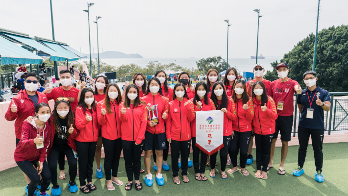 The PolyU Swimming Team captured the Men’s and Women’s Championships for the ninth time in a row.