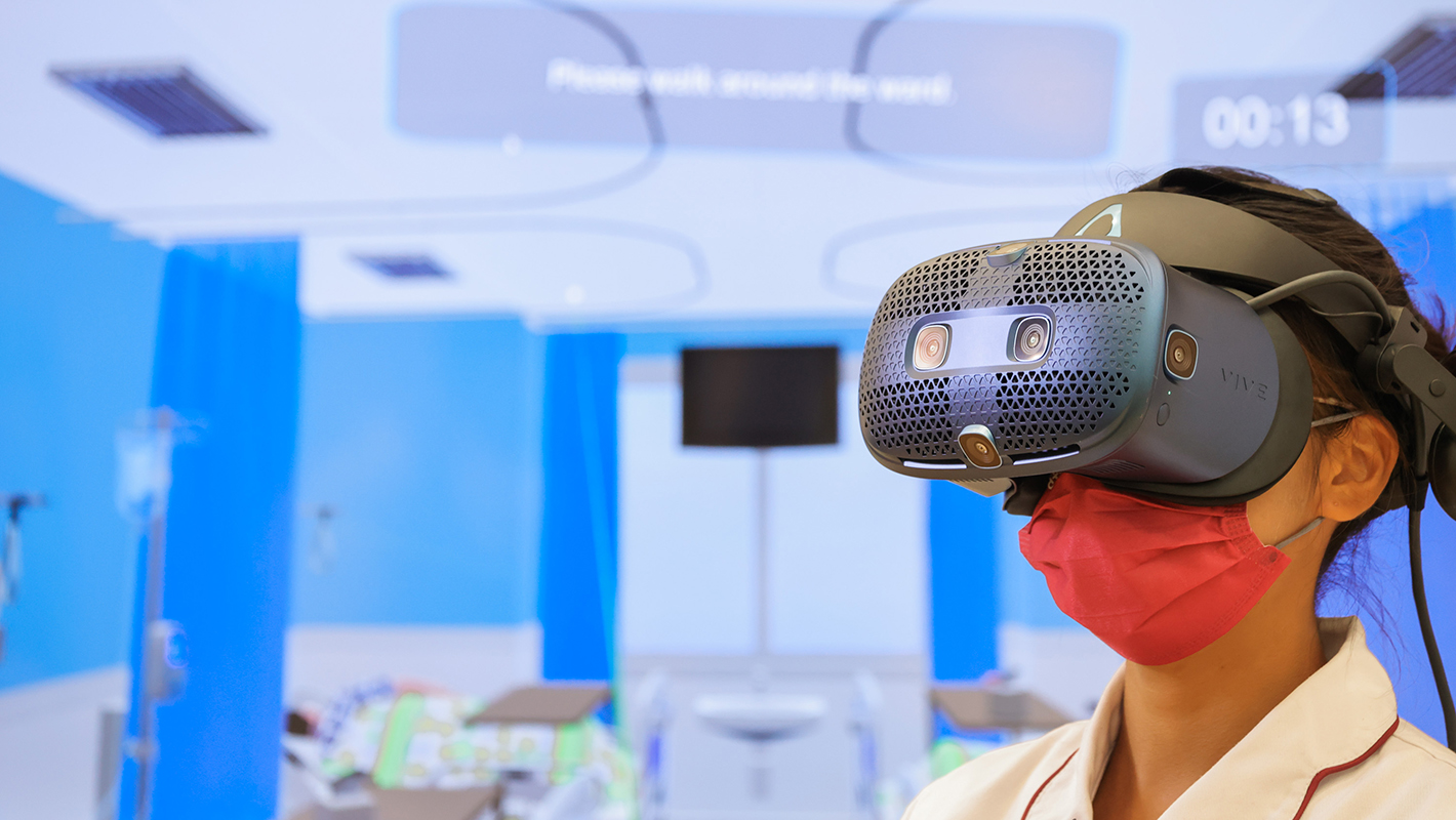 Virtual Hospital: An Immersive Virtual Reality System for Nursing Education