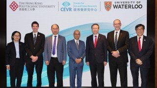 PolyU and The University of Waterloo share common aspirations in eye and vision research
