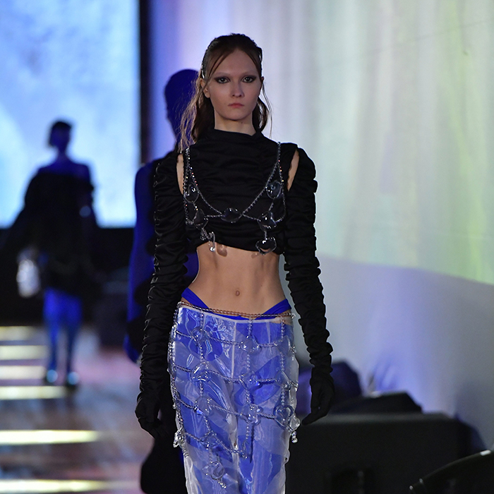 The latest collection of local young fashion designer Irene Siu was showcased.