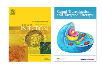 研究結果發表在兩份著名期刊；分別為《自然》旗下期刊《Signal Transduction and Targeted Therapy》以及《Journal of Infection》。