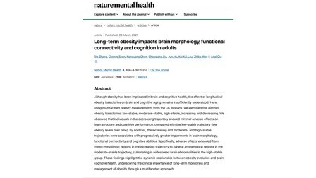 PolyU PhD Student Featured as First Author of Paper Published in Nature Mental Health
