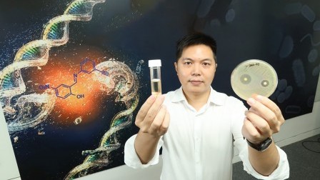 PolyU start-up wins Falling Walls Science Breakthroughs of the Year 2023 award for antibiotic drug development