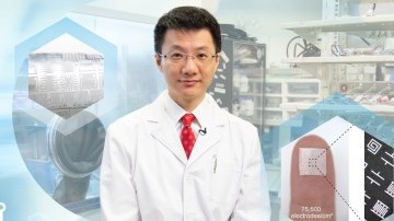 PolyU researcher develops liquid metal microelectrodes to be used for implantable bioelectronic devices