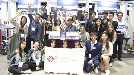 PolyU start-ups shine at Asia Exhibition of Innovations and Inventions Hong Kong