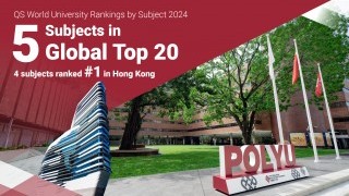 PolyU excels in multiple disciplines in QS World University Rankings by Subject 2024