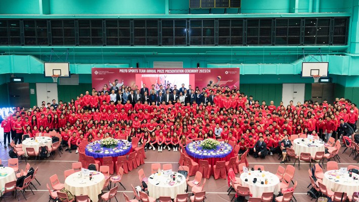 The University held a prize presentation ceremony to honour the outstanding achievements of PolyU’s sports teams.