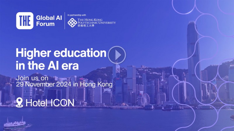 Discover the AI-Driven Future of Higher Education at THE Global AI Forum 2024