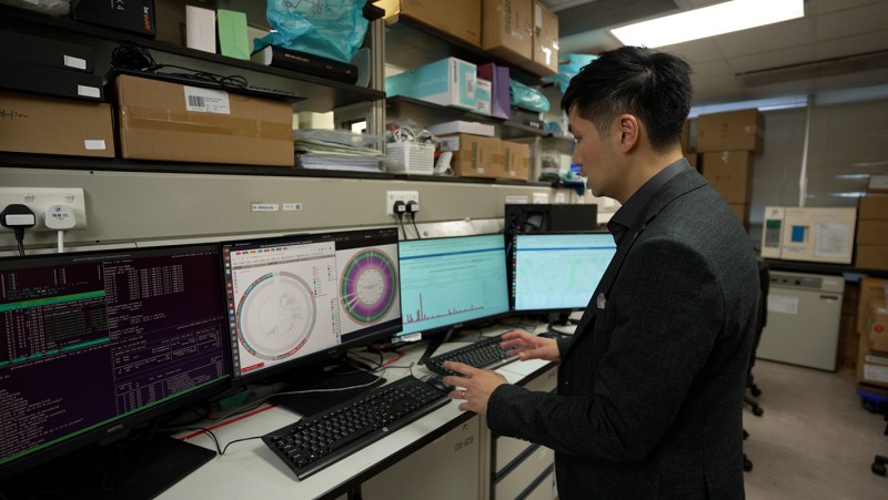 Supercomputers were used to analyse genetic data and predict changes in virus genes.