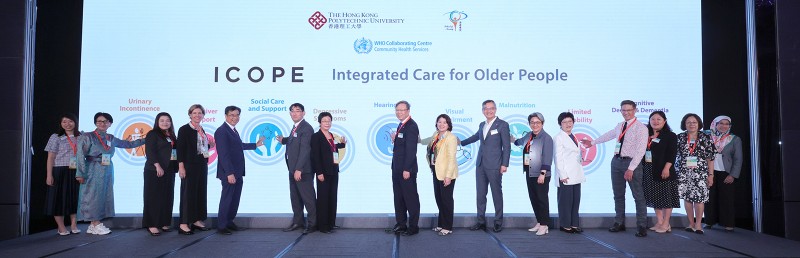 The WHO Collaborating Centre for Community Health Services has developed both online and offline educational materials for ICOPE 2.0 and introduced a newly-developed training video at the Conference.