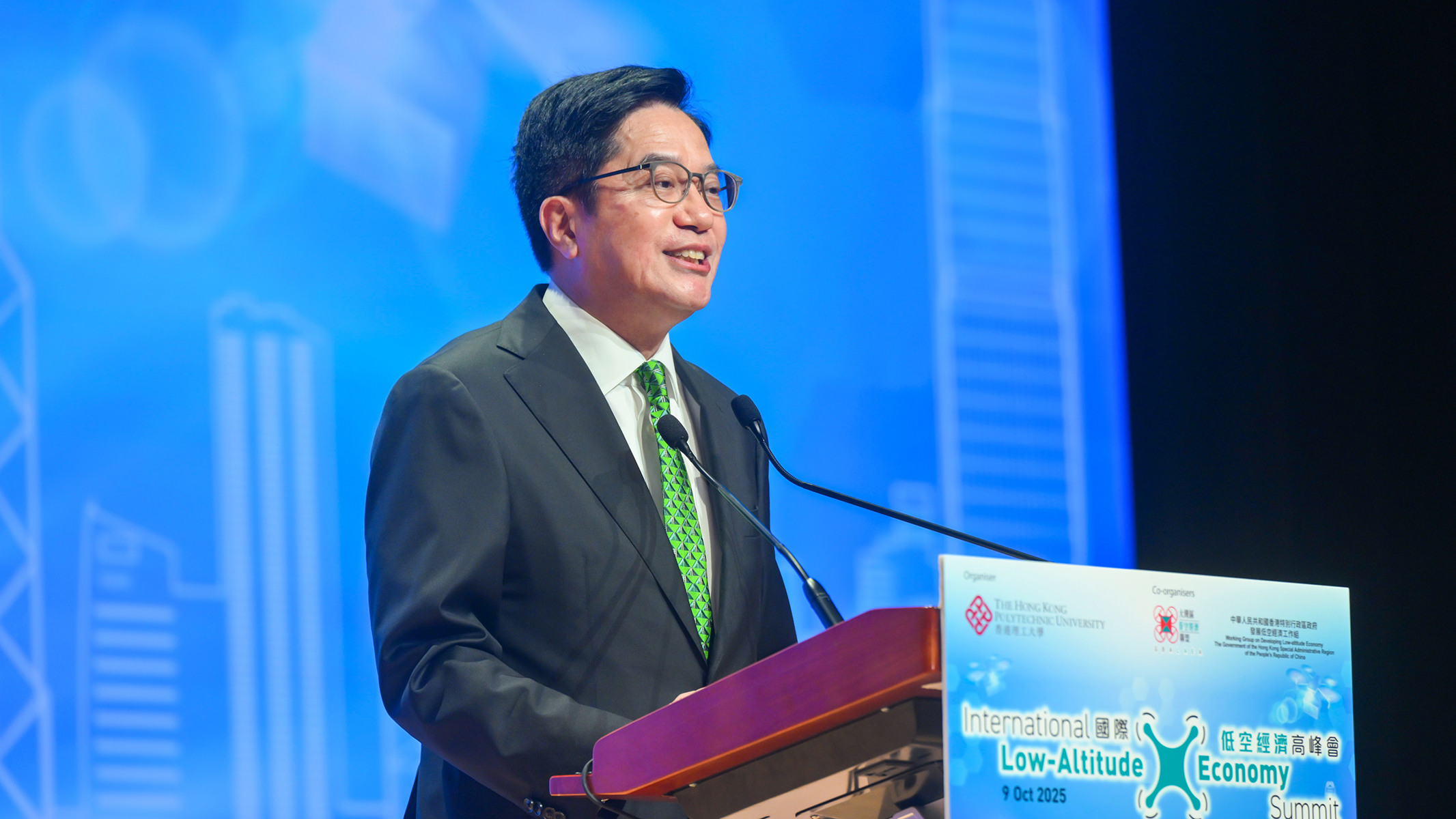 Mr Michael Wong Wai-lun, Deputy Financial Secretary of the HKSAR Government