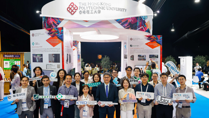 As the sole Hong Kong university participating in GITEX Expand North Star, PolyU featured nine startups, highlighting their innovative solutions