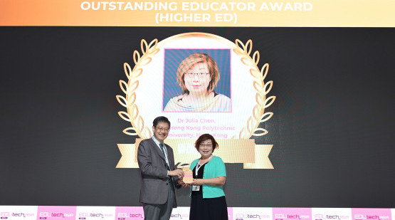 EDUtech Asia 2025 honours education innovator from PolyU
