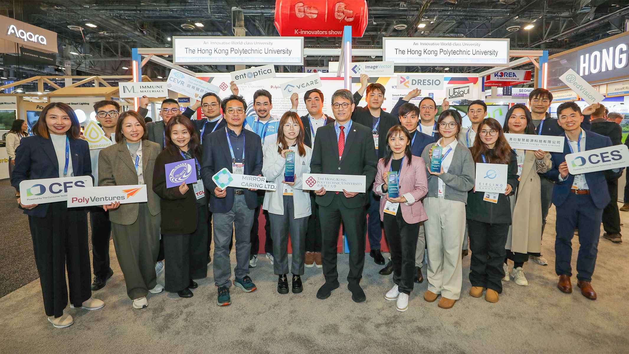 PolyU delivered an outstanding performance at CES this year, underscoring the University’s excellence in research, innovation, and entrepreneurship.
