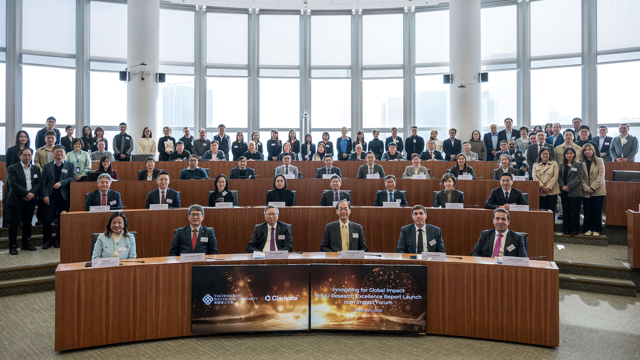 The event, “Research Excellence Report Launch cum Impact Forum: Innovating for Global Impact”, drew around 100 distinguished attendees, including academic leaders, industry partners and policymakers.