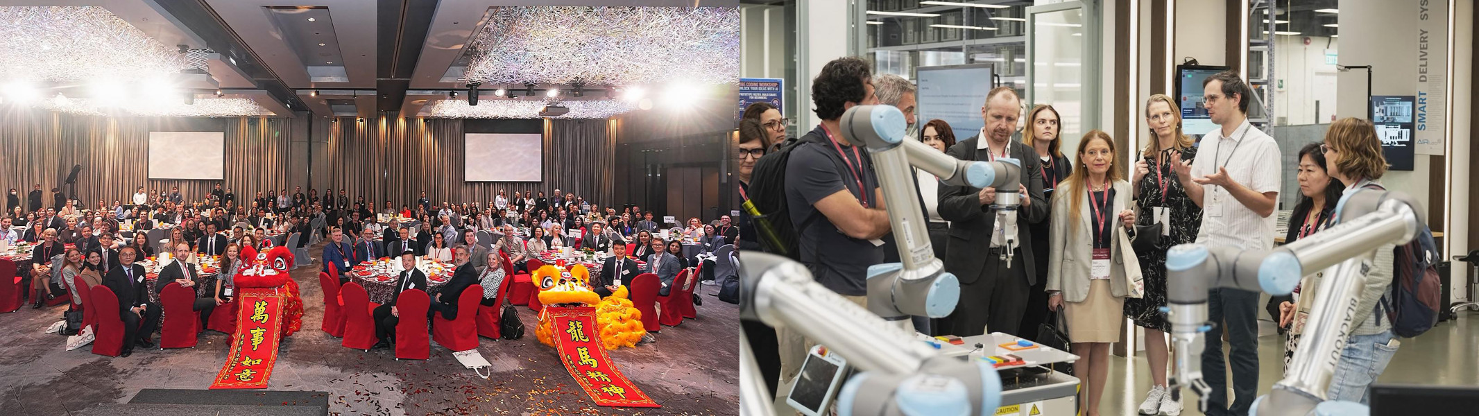 PolyU Partners Day welcomed over 180 representatives from the University’s partner institutions across 37 countries and regions, fostering meaningful exchanges and global collaboration. Campus tours and networking sessions with staff and students deepened the partnerships.