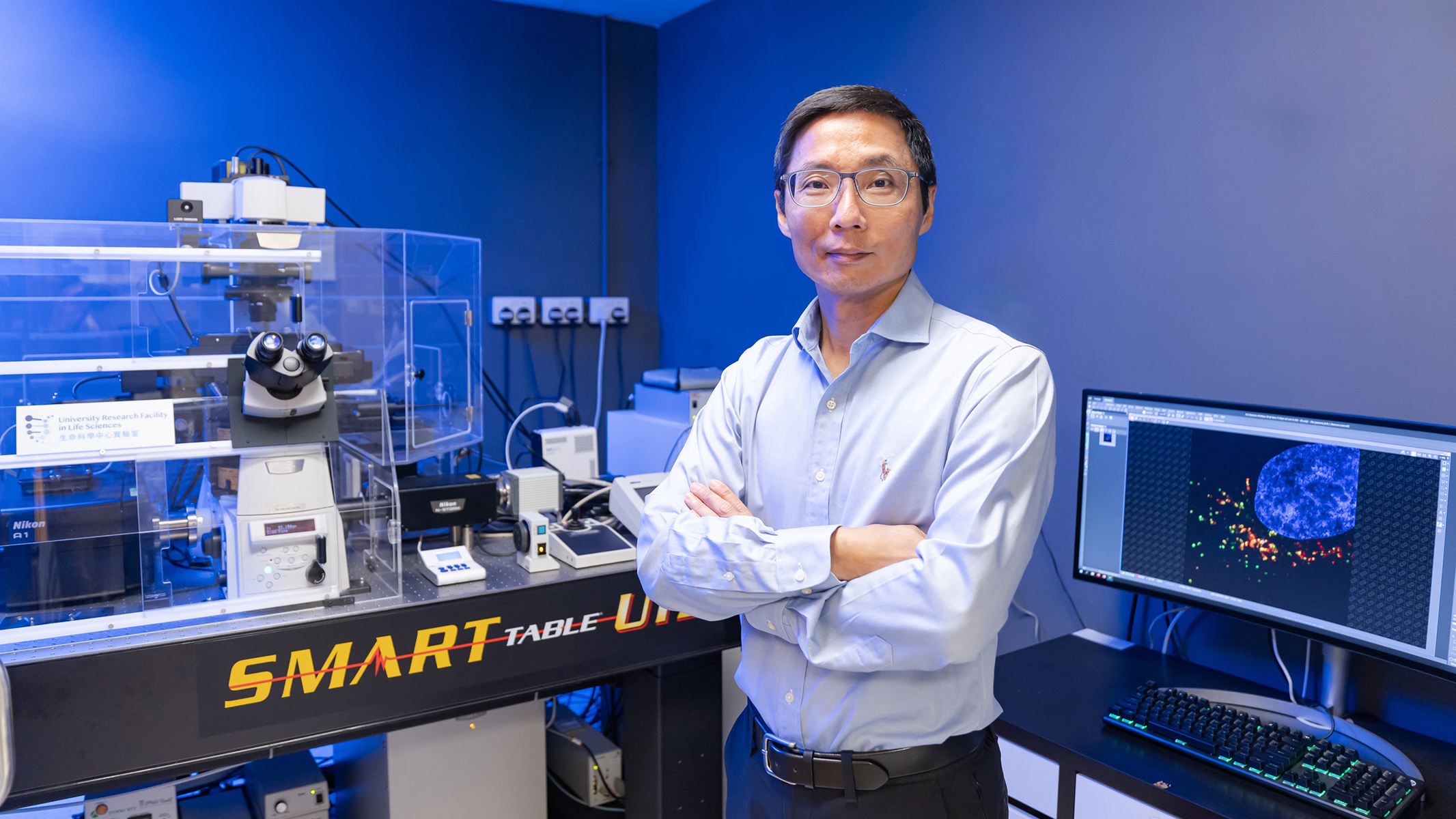 Professor Ben Ko Chi-bun, Associate Professor of the Department of Applied Biology and Chemical Technology