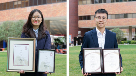 Meet outstanding PolyU students Jenny and Edwin on their discovery  of passion and purpose