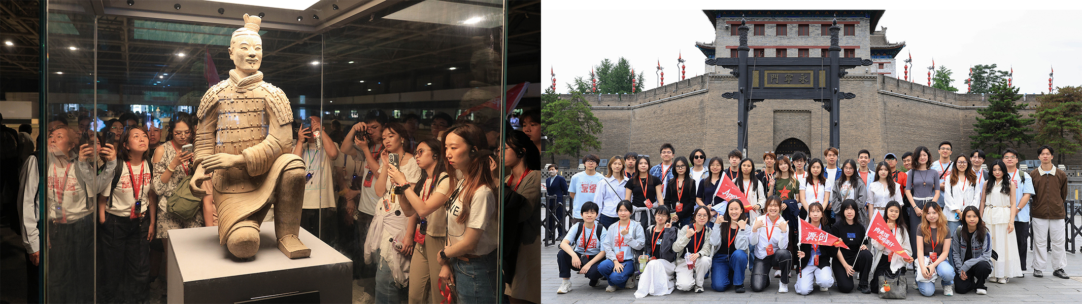 Students explored key historical and cultural landmarks, including the Mausoleum Site Museum of Emperor Qinshihuang and the Xi’an City Wall, gaining first-hand insight into the depth and richness of Chinese civilisation.