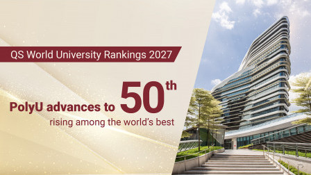 PolyU rises in latest QS World University Rankings to global top 50