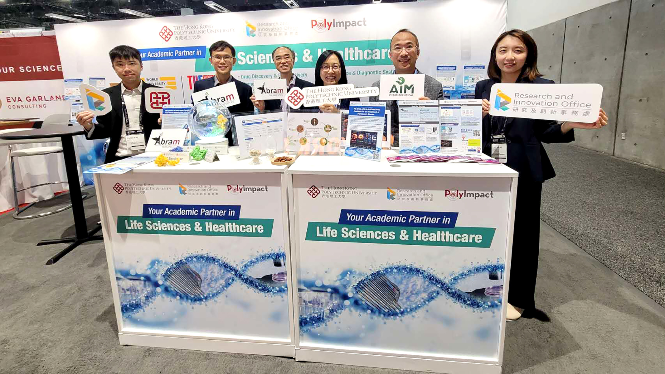 At BIO 2026 in San Diego, PolyU presented its latest life sciences and healthcare innovations to global industry leaders, highlighting its advanced capabilities in technology transfer.