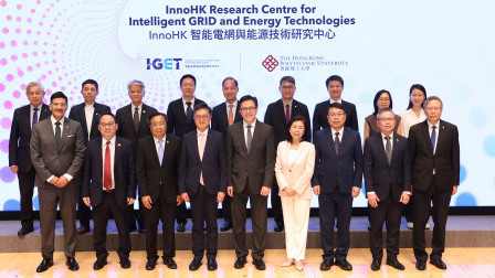 Powering a carbon-neutral future: PolyU launches Hong Kong’s first grid-focused InnoHK centre