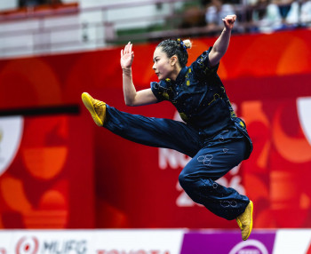 Lydia, a student of the BSc (Hons) Physiotherapy admitted through PolyU’s Outstanding Sportsman Recommendation Scheme (OSRS)