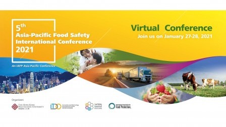 The 5th Asia-Pacific Food Safety International Conference (APFSIC) goes virtual 27-28 January, 2021