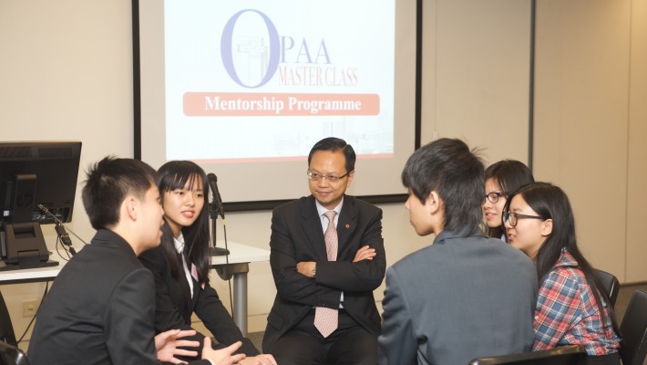 Joining the OPAA Master Class Mentorship Programme as a mentor, SH shares his experience with young PolyU students. SH is also a mentor of the PolyU INSPIRE Mentorship Programme