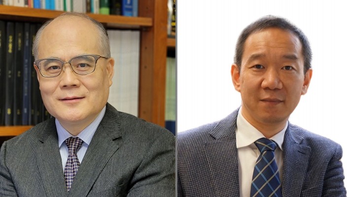 Professor Li Cheng (left) and Professor Song Guo