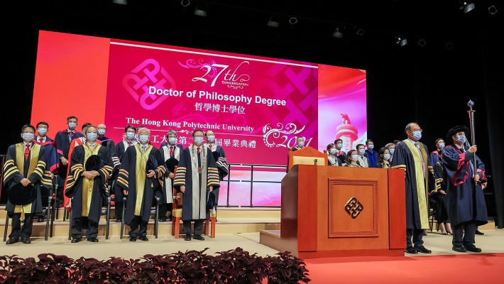 PolyU commenced its 27th Congregation on 6 November with 9,819 students graduating this year.