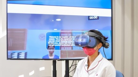 “Virtual Hospital” simulates real-life ward to enhance nursing students’ training