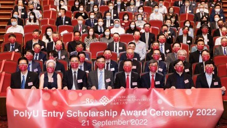 Sharing the joy of 500+ students receiving PolyU Entry Scholarship Awards