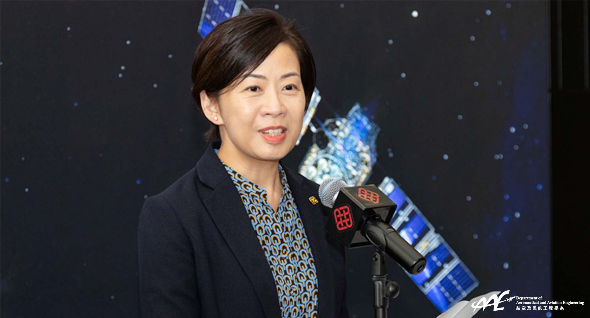 Dr Miranda Lou, Executive Vice President said PolyU will continue to strive for excellence in education and research, nurture future aerospace-related professionals, and contribute to the Nation.