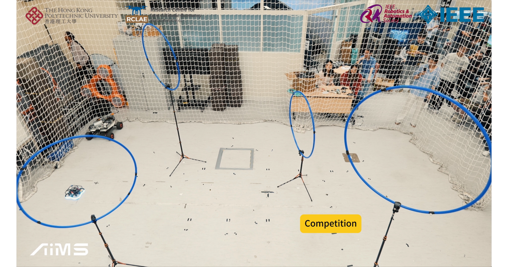 A flight competition was held on the final day of the Summer School to assess participants’ learning outcomes in drone system integration, control, and navigation.