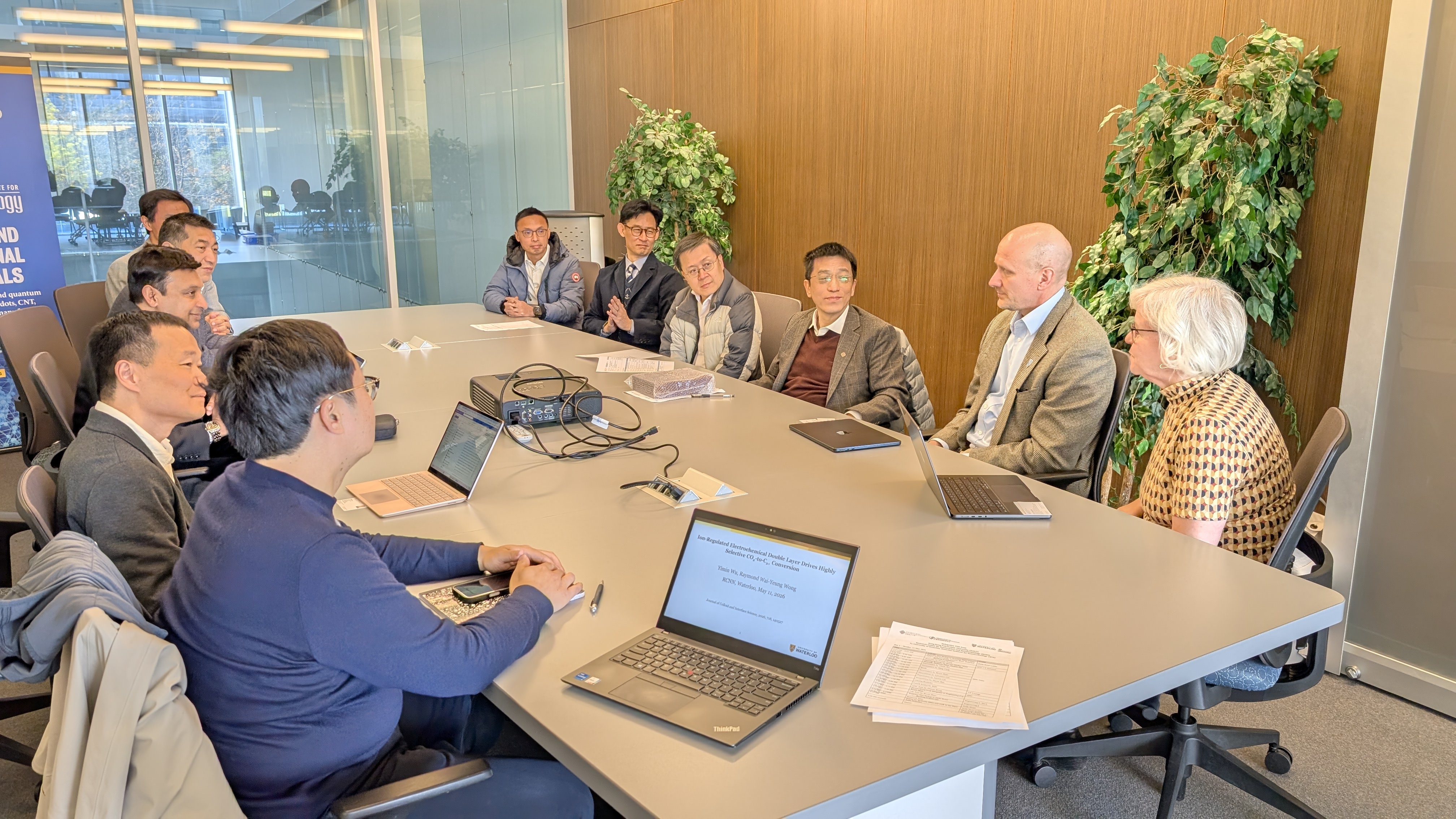 Group photo of UW-PolyU Joint Workshop on Sustainable Nanotechnology