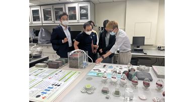 CR Cement visit