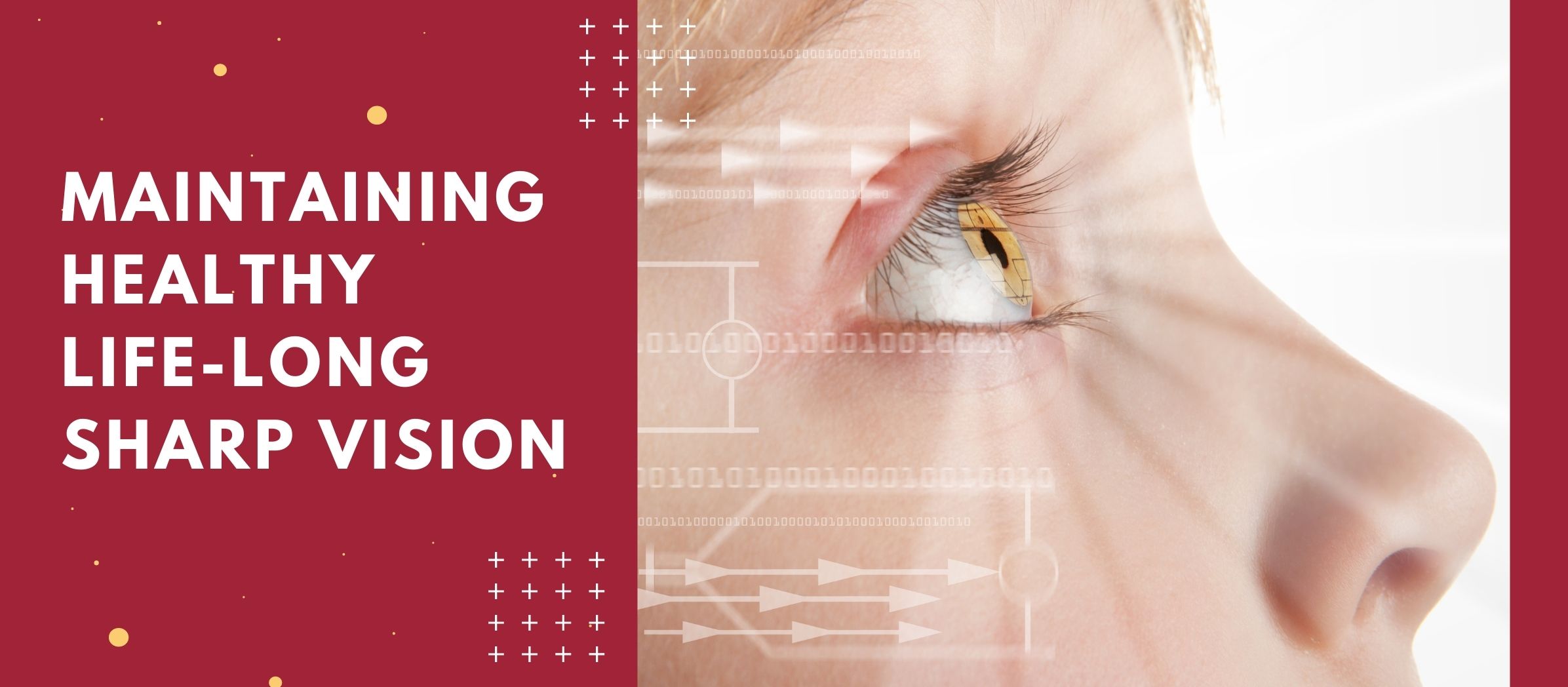 Maintaining Healthy Life-long Sharp Vision 