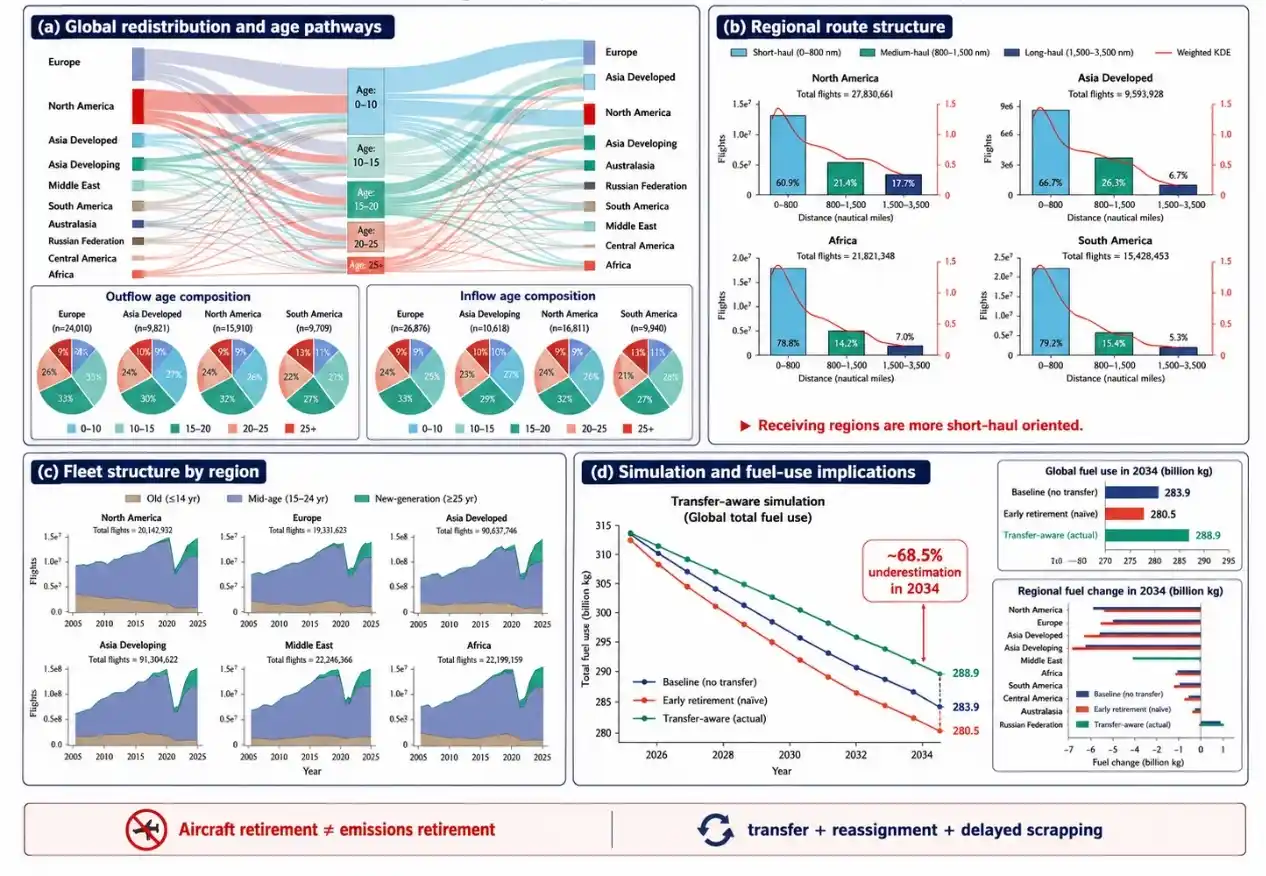 Research illustration: Underestimated Committed Aviation Emissions.