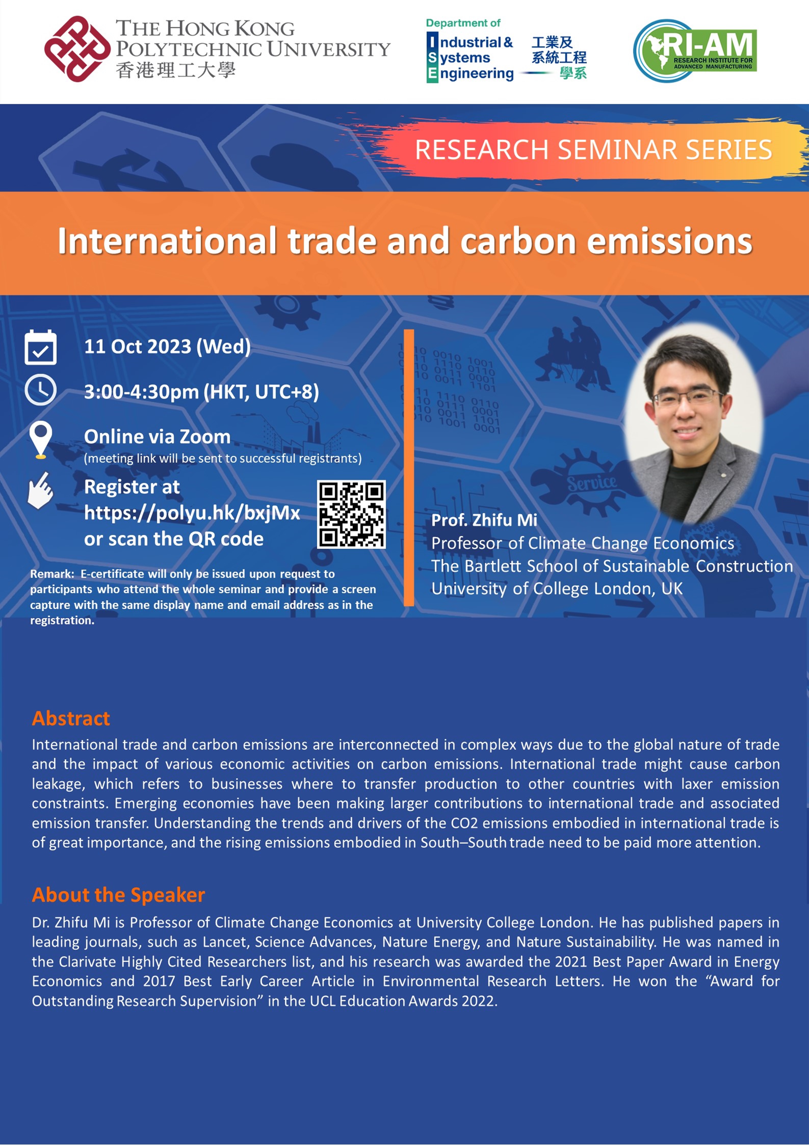 20231011Prof Zhifu MiPoster