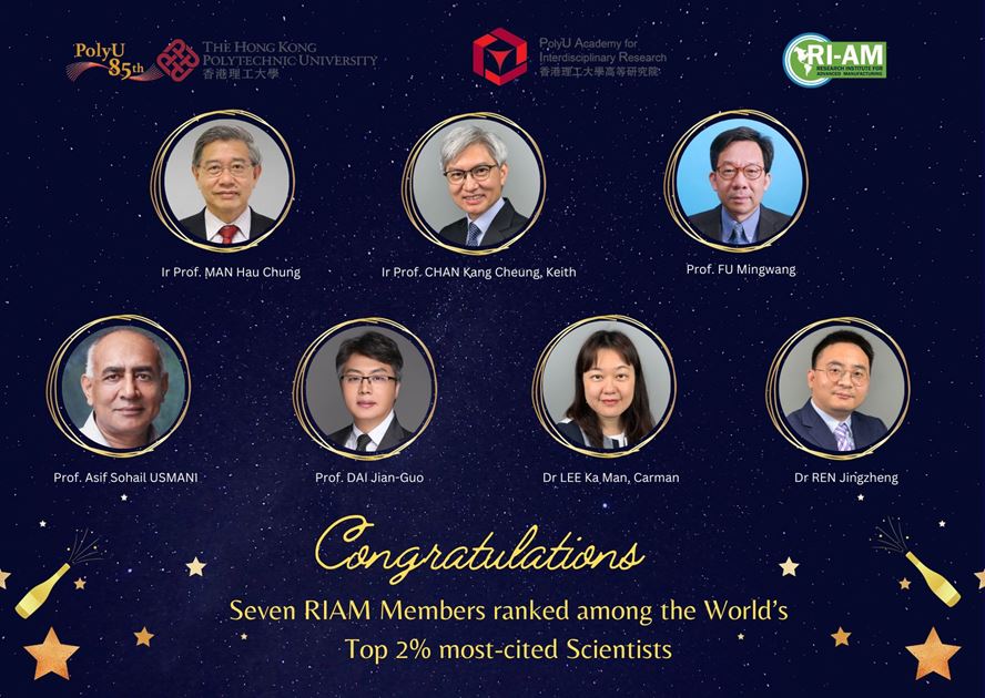 Riam Rise Seven RIAM Members Ranked Among the World’s Top 2% Most-cited ...