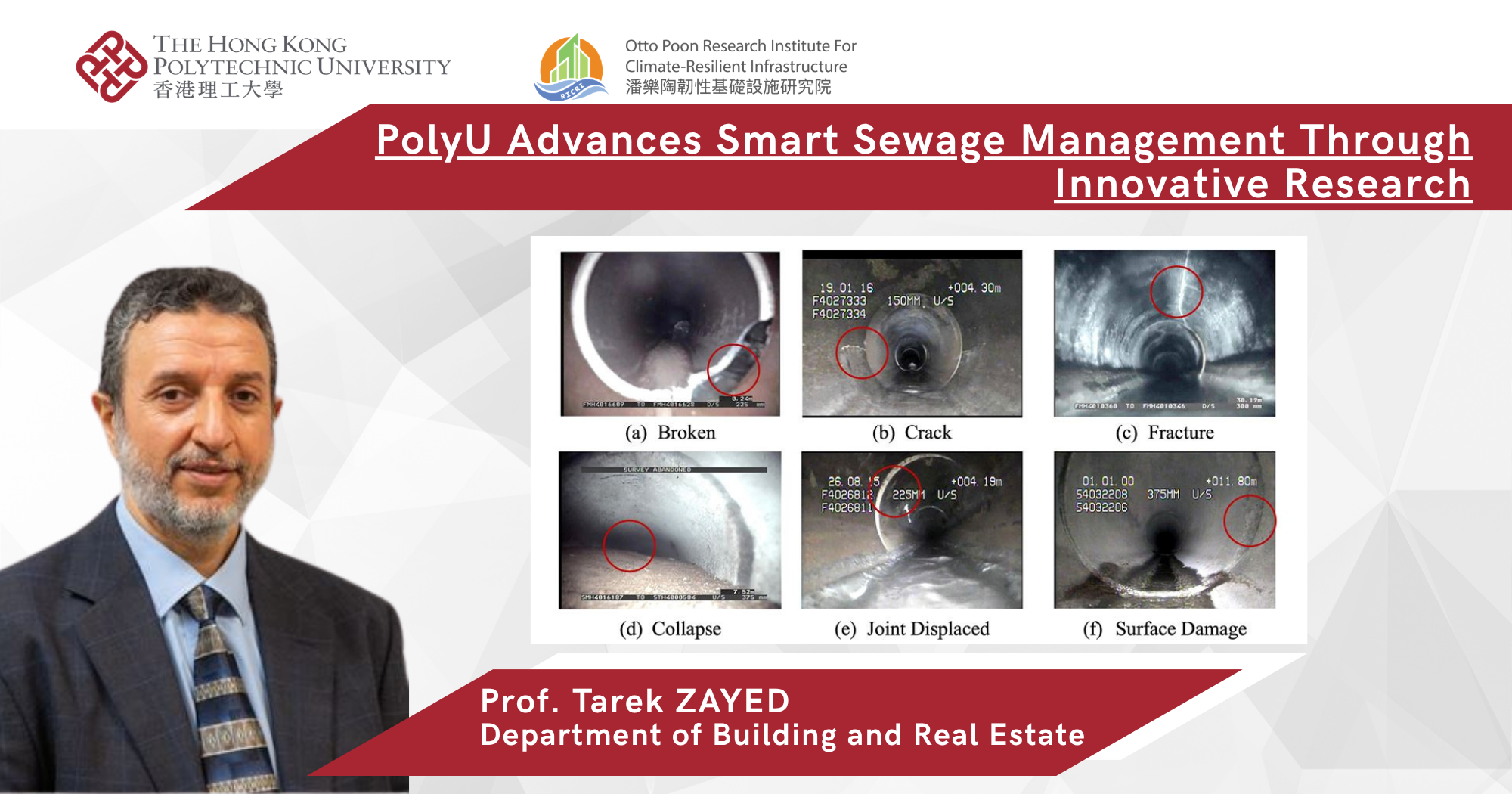 Prof Tarek ZAYED - Advance Smart Sewage management