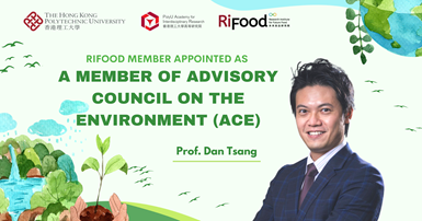 RiFood Member Appointed as a member of Advisory Council on the Envrionment ACE 1050x2000