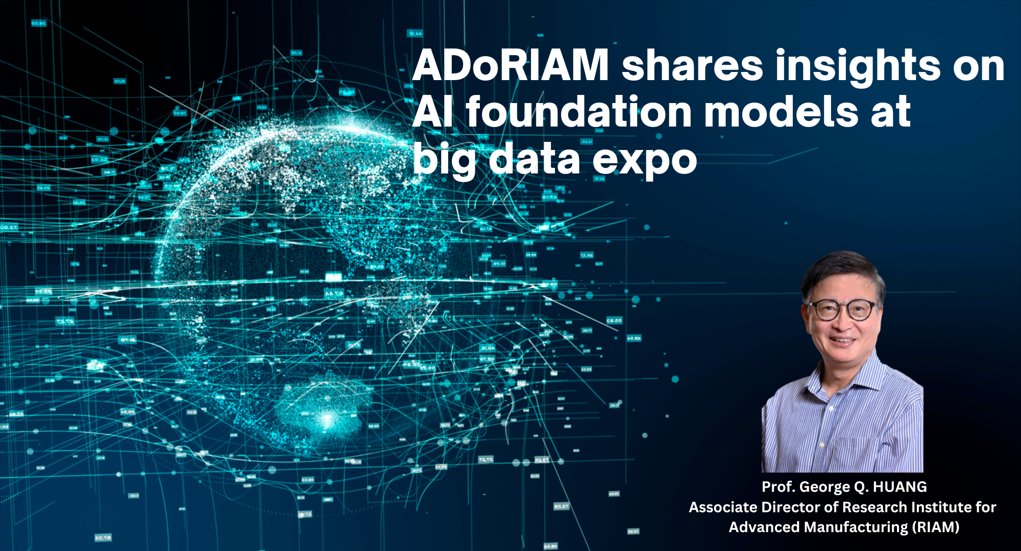 ADoRIAM shares insights of AI foundation models at big data expo in China 2000 x 1080 px