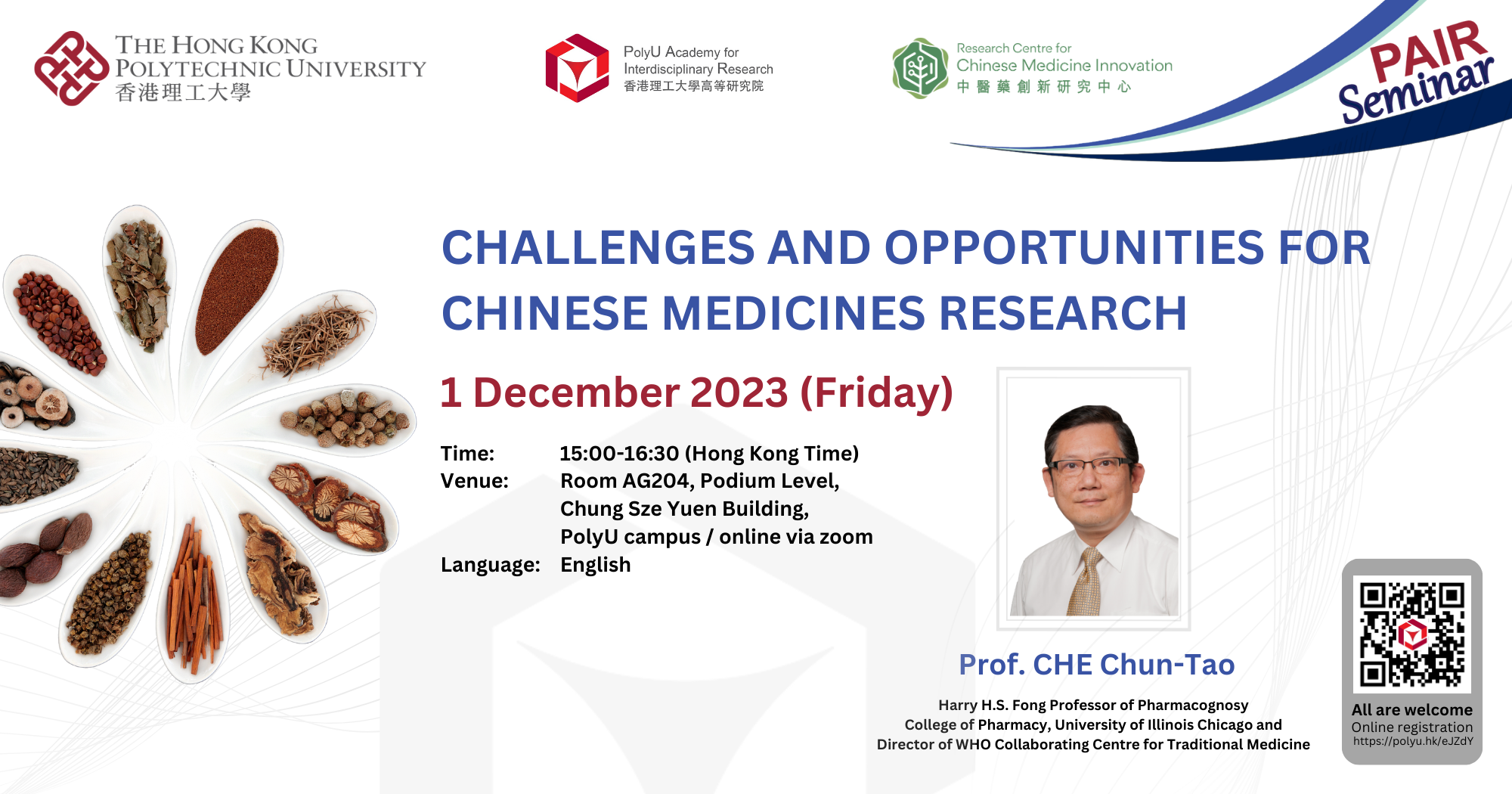 Challenges and Opportunities for Chinese Medicines Research 2000 x 1050 px
